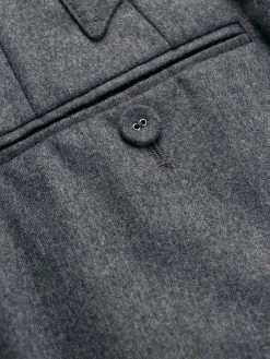 Thom Browne Fun-Mix flannel trousers