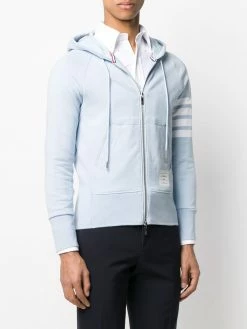 Thom Browne بدلة جيرسي بشريط خلفي وزينة 4 خطوط