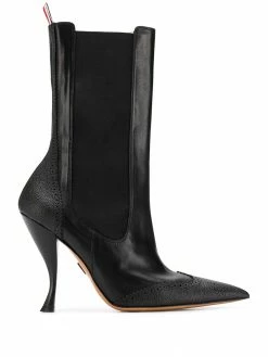 Thom Browne brogued wingtip Chelsea boots
