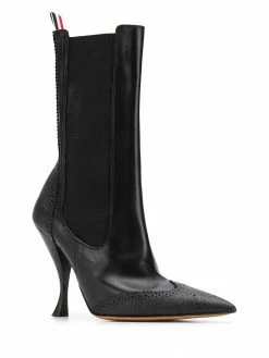 Thom Browne brogued wingtip Chelsea boots