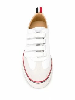 Thom Browne touch strap low-top sneakers