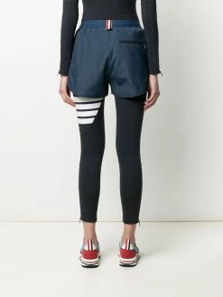 Thom Browne 4-Bar flyweight tech running shorts