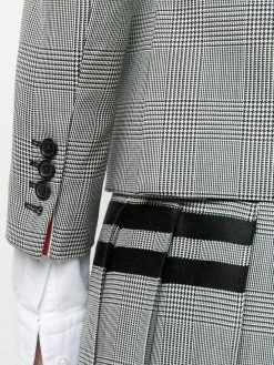 Thom Browne 4-Bar houndstooth wool jacket