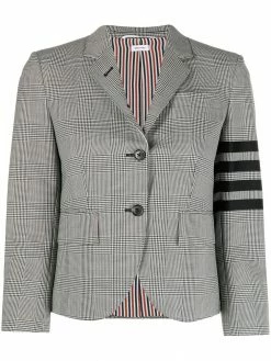 Thom Browne 4-Bar houndstooth wool jacket