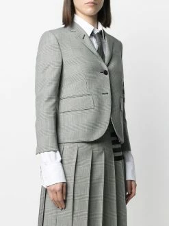 Thom Browne 4-Bar houndstooth wool jacket