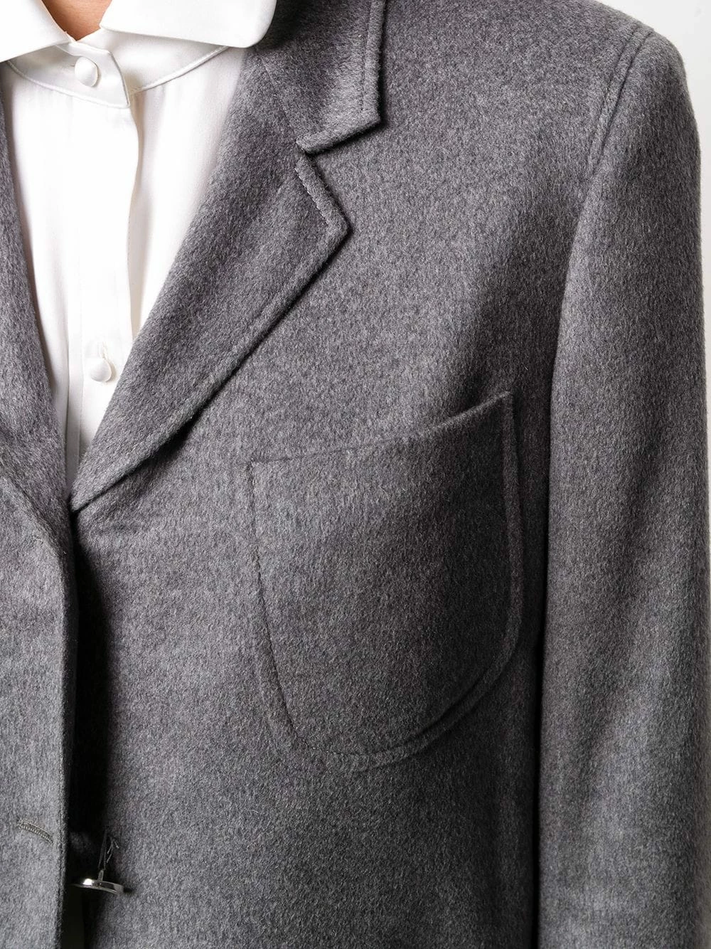 Thom Browne Cashmere sack jacket blazers of women 5 Thom Browne cashmere sack jacket