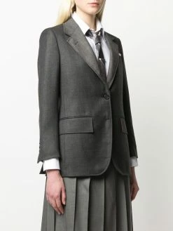Thom Browne wide lapel wool jacket