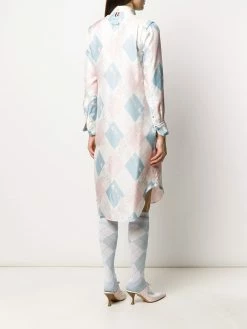 Thom Browne classic printed shirt dress
