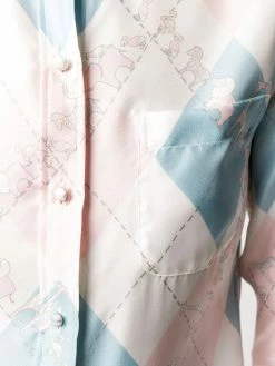 Thom Browne classic printed shirt dress