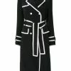Thom Browne double-breasted silk coat