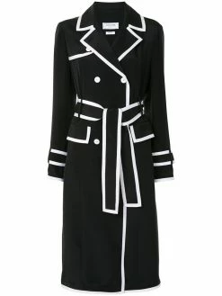 Thom Browne double-breasted silk coat