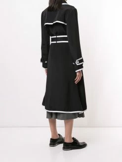 Thom Browne double-breasted silk coat