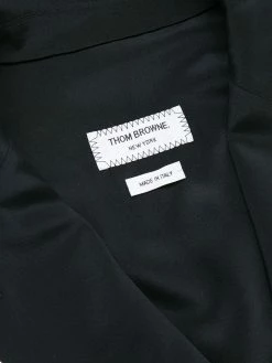 Thom Browne double-breasted silk coat
