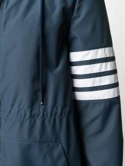 Thom Browne 4-Bar flyweight tech hooded parka