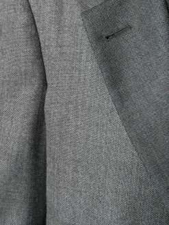 Thom Browne Wide lapel wool overcoat single breasted coats of women 11 Thom Browne wide lapel wool overcoat