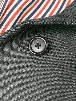 Thom Browne Wide lapel wool overcoat single breasted coats of women 12 Thom Browne wide lapel wool overcoat