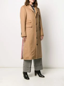 Thom Browne long Chesterfield overcoat