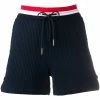 Thom Browne tricolour-waistband seersucker shorts