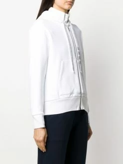 Thom Browne 4-Bar compact double-knit hoodie