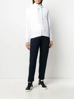 Thom Browne 4-Bar compact double-knit hoodie