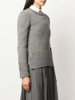 Thom Browne 4-Bar Shetland wool jumper