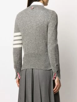 Thom Browne 4-Bar Shetland wool jumper