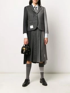 Thom Browne Fun-Mix super 120s pleated skirt