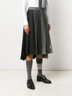 Thom Browne Fun-Mix super 120s pleated skirt