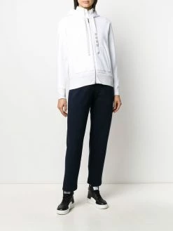 Thom Browne 4-Bar drawstring cotton track pants