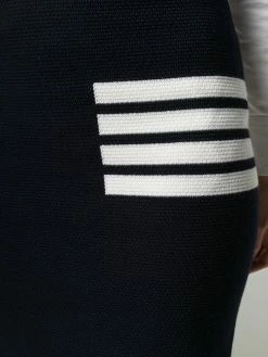 Thom Browne 4-Bar links stitch pencil skirt