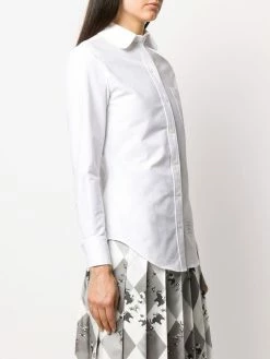 Thom Browne 4 Bar round collar Oxford shirt shirts of women 8 Thom Browne 4-Bar round collar Oxford shirt