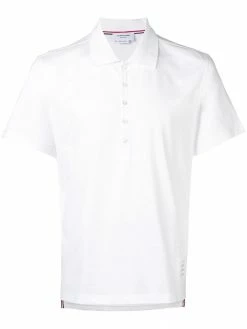 Thom Browne classic button polo shirt