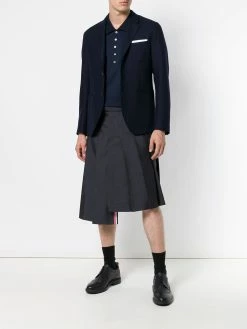 Thom Browne button polo shirt