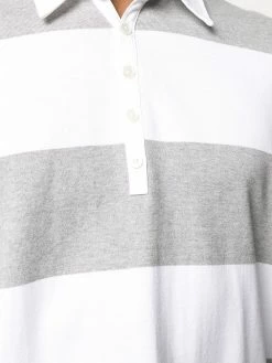Thom Browne 4-Bar rugby stripe polo shirt