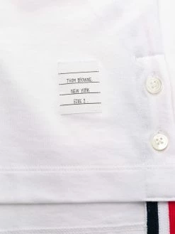 Thom Browne contrasting-trim T-shirt