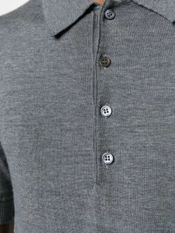 Thom Browne 4-Bar short-sleeved polo shirt