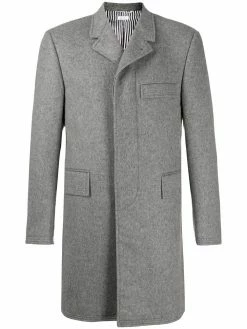 Thom Browne heavyweight cashmere Chesterfield overcoat