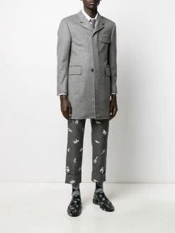 Thom Browne heavyweight cashmere Chesterfield overcoat