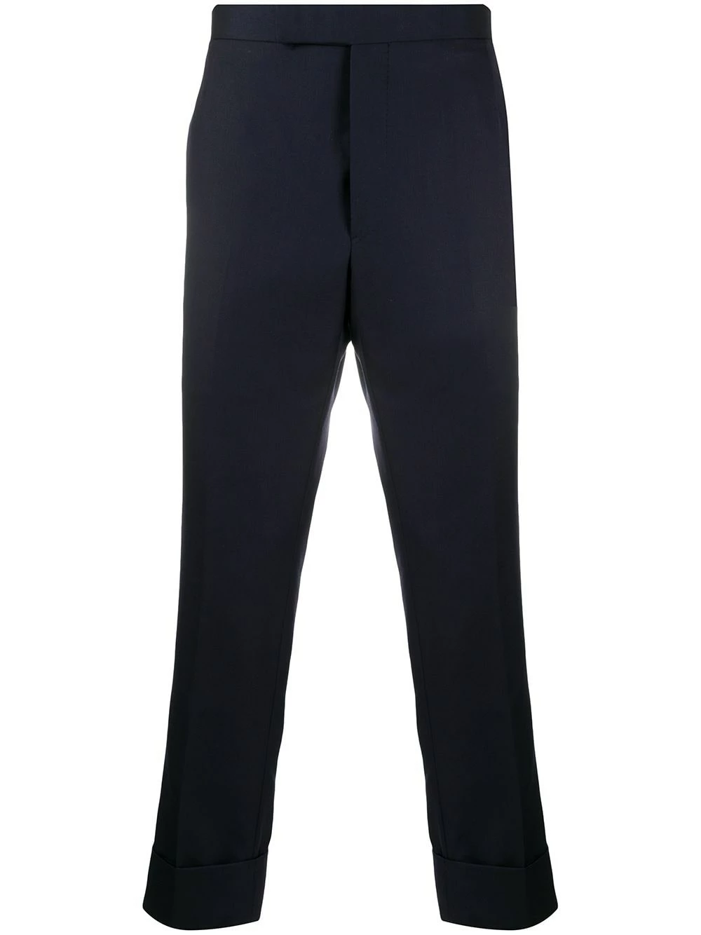 Thom Browne Super 120s twill trousers cropped pants of men 1 Thom Browne super 120s twill trousers