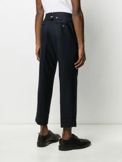 Thom Browne Super 120s twill trousers cropped pants of men 10 Thom Browne super 120s twill trousers