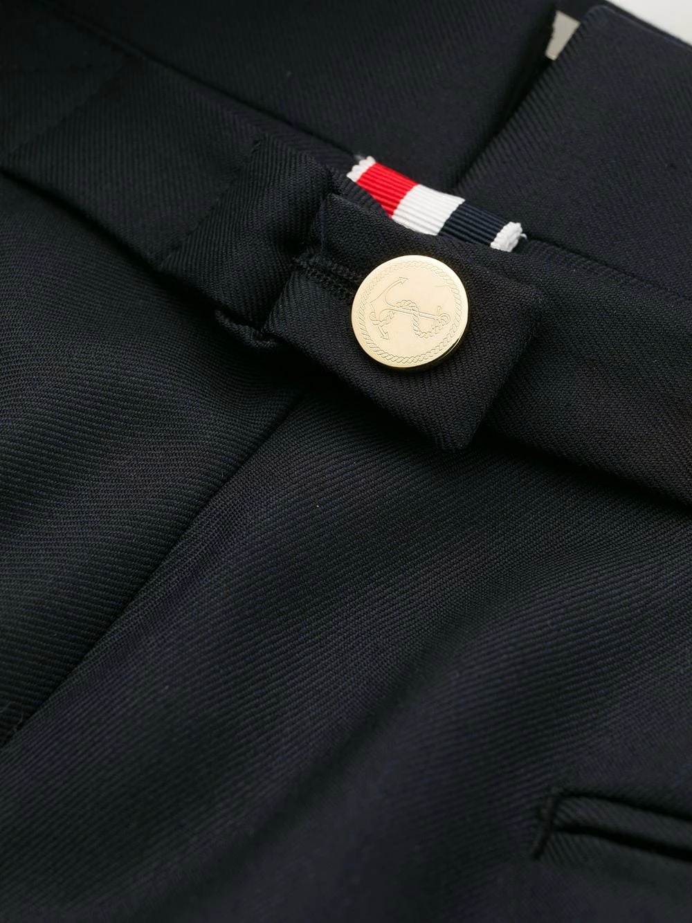 Thom Browne Super 120s twill trousers cropped pants of men 6 Thom Browne super 120s twill trousers