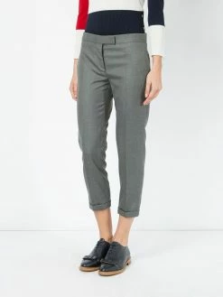 Thom Browne mid-rise tailored trousers