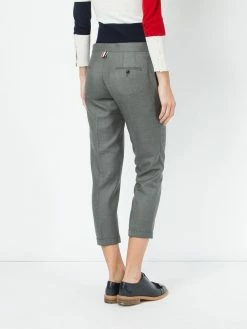 Thom Browne mid-rise tailored trousers
