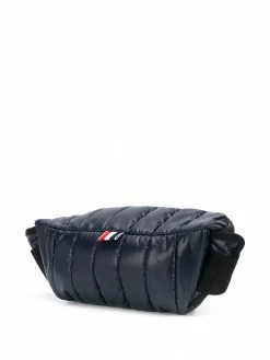 Thom Browne 4-Bar quilted ripstop belt bag
