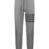 Thom Browne tonal 4-Bar loopback track pants