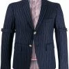 Thom Browne tonal chalk stripe armband jacket
