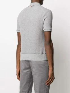 Thom Browne cashmere pique polo shirt