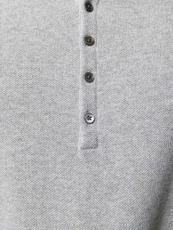 Thom Browne cashmere pique polo shirt