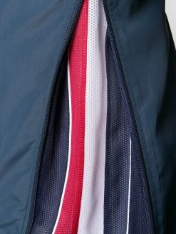 Thom Browne 4 Bar funnel neck zip up jacket lightweight jackets of men 9 Thom Browne 4-Bar funnel neck zip-up jacket