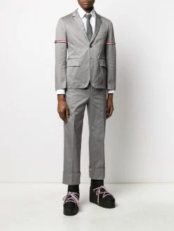 Thom Browne unconstructed grosgrain armband sport coat